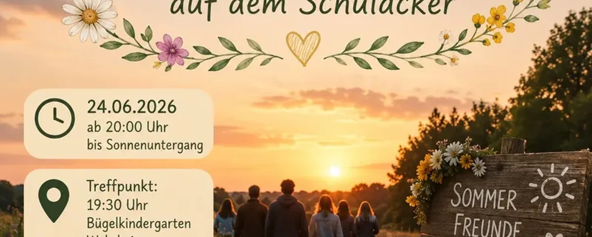 🌿 Gemeinsam zum Midsommerfest auf dem Schulacker 🌿