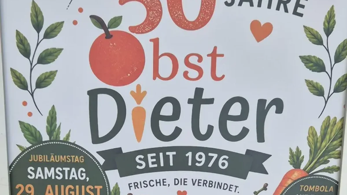 Essen, Trinken, Einkaufen und sich treffen. 